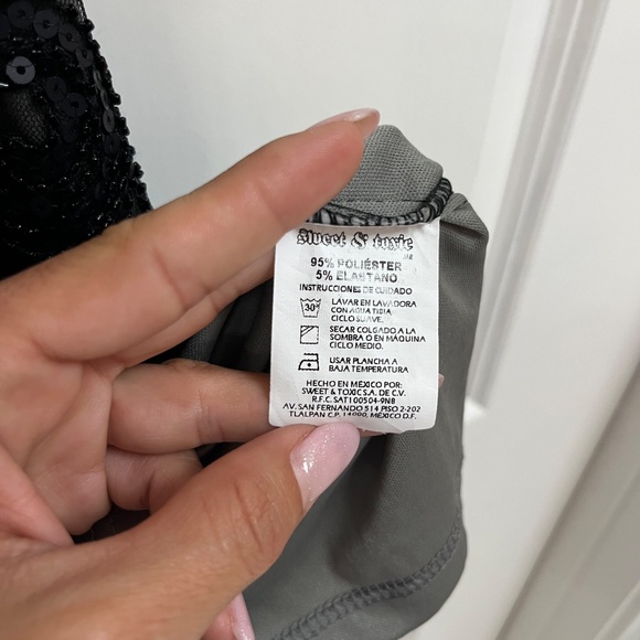 Heaven & Hell Black Beaded Fringe Flapper Dress – Size M - Picture 15 of 15